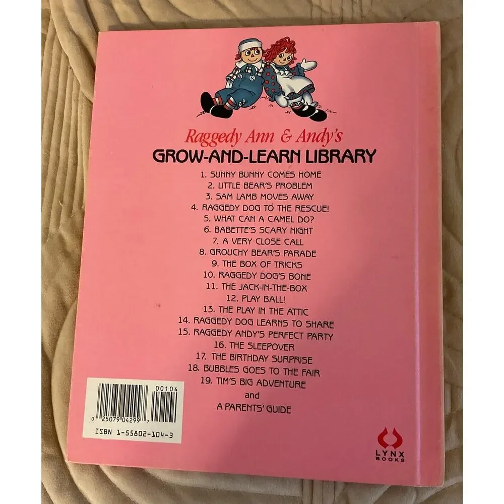 1988 Raggedy Ann & Andy's HC Book #4 Raggedy Dog to the Rescue